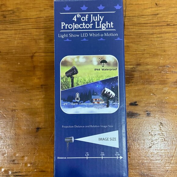 4TH OF JULY PROJECTOR LIGHT - Picture 4 of 6